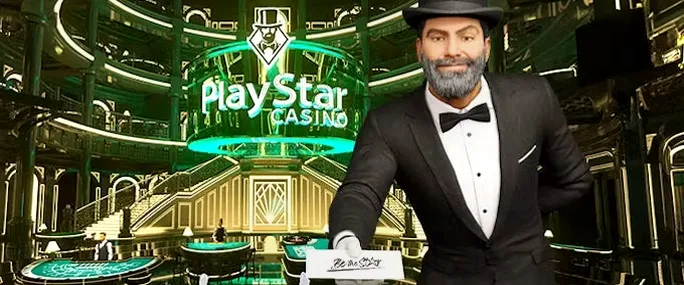 PlayStar — 100% jusqu'à 500 € + 100 tours gratuits